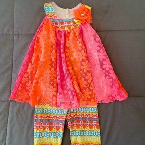 Bright and cheery 2 piece set from Youngland.